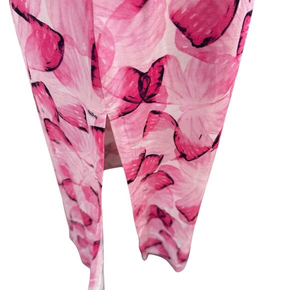 NWT Pink Butterfly Slip Nightgown - Picture 3 of 6